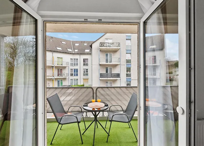 Parkplatz I Balkon & Schnelles Wlan I Nahe Zeche Zollverein